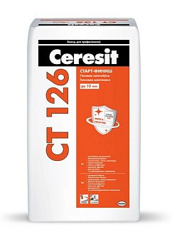Шпатлевка Ceresit СТ126 гипсовая В ПМ 1СС (полимерминеральная,белая) (20кг) в Минске - картинка Картинка: шпатлевка ceresit ст126 гипсовая в пм 1сс (полимерминеральная,белая) (20кг) в Минске