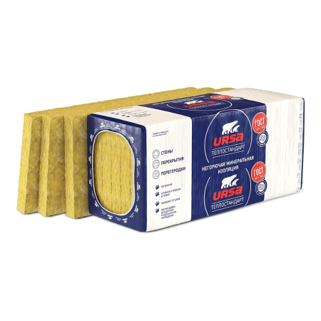 Изображение: плиты теплозвукоизоляционные 40pn теплостандарт плита (6)  (1200-610-100) в Минске