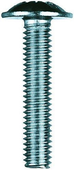 Винт мебельный 4х35, шлиц KOMBI, цинк (пакет/25шт)