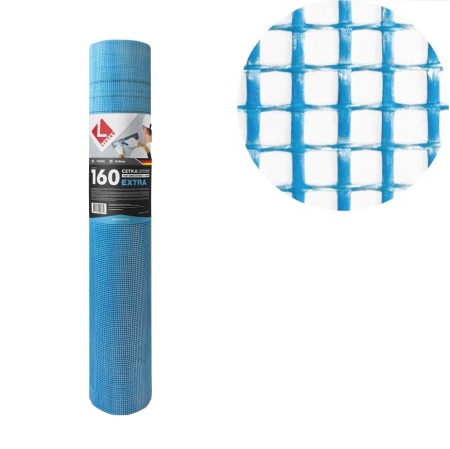 Изображение: стеклосетка 160 ячейка 5х5; 1х50м extra (высший сорт)  в Минске