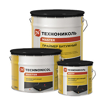 Картинка: праймер битумный aquamast  (ведро 2,4кг) рб (4 шт./кор.) в Минске