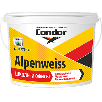Краска ВД «Alpenweiss» (Альпенвайс) (ведро 1,5 кг), код ОКП РБ 20.30.11.500 в Полоцке - картинка Картинка: краска вд «alpenweiss» (альпенвайс) (ведро 1,5 кг), код окп рб 20.30.11.500 в Полоцке
