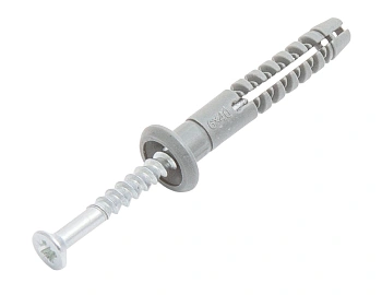 Дюбель-гвоздь 6х80 гриб, полипропилен, в пласт. контейнере, ЕКТ (упак/50шт)