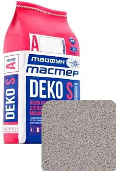 Песок кварцевый серый А6 "Тайфун Мастер" DEKO S (мешок 5,4кг) в Минске - картинка Картинка: песок кварцевый серый а6 "тайфун мастер" deko s (мешок 5,4кг) в Минске