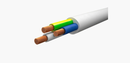 Изображение: провод пвс-т 2х1,5+1х1,5 (белый) щучинский завод автопровод в Минске