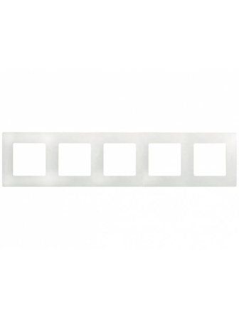 Изображение: рамка 5 постов (белая) etika т.м.legrand в Минске