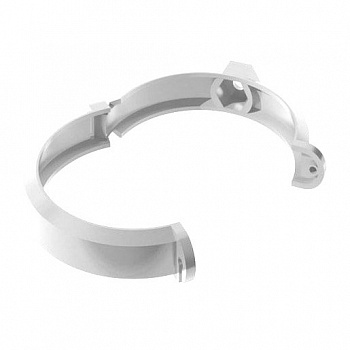 Картинка: хомут трубы тн пвх, белый  в Минске