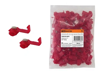 Картинка: ответвитель ов-1 0,5-1,5мм2  (красный) (100 шт) tdm  в Минске