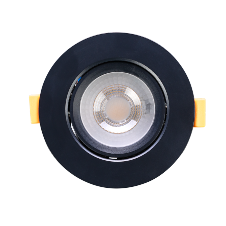 Изображение: светильник встраив. поворот. круг, 5w, 4000к,черный,т.м.truenergy в Минске