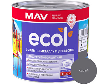 Эмаль ECOL по металлу и древесине (ПФ-115) серая глянцевая 2,4л (2кг) в Полоцке - картинка Картинка: эмаль ecol по металлу и древесине (пф-115) серая глянцевая 2,4л (2кг) в Полоцке