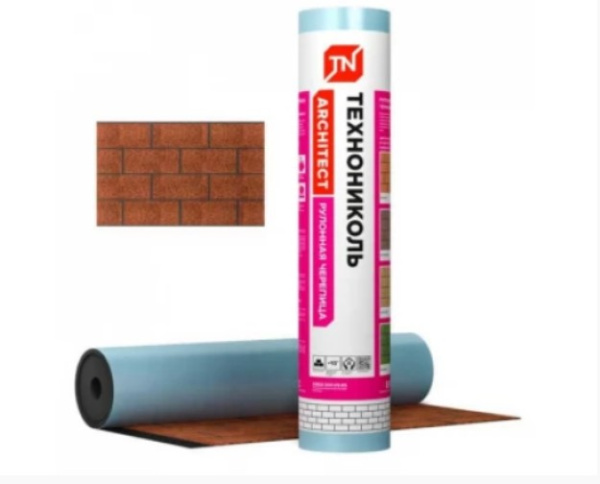 Черепица Рулонная ТЕХНОНИКОЛЬ Кирпичная кладка, красная (8 м2/рул) (25 рул/под) в #REGION_NAME_DECLINE_PP# - изображение Изображение: черепица рулонная технониколь кирпичная кладка, красная (8 м2/рул) (25 рул/под) в #REGION_NAME_DECLINE_PP#