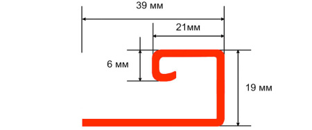 Изображение: j профиль тн оптима, бруния, 3м в Минске