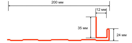 Изображение: j фаска тн оптима, каштан, 3м в Минске