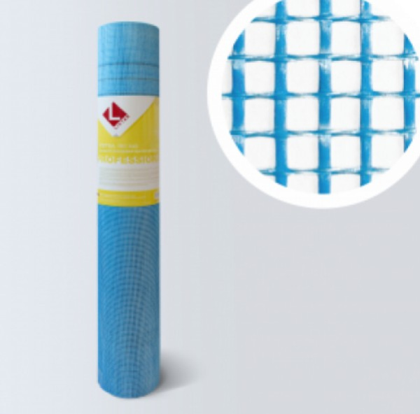 Изображение: стеклосетка  mini 160 синяя lihtar, яч. 5х5.; 1х25м в Минске