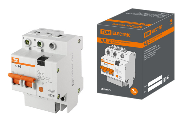 Автоматы дифференциальные  АД -2 2Р 16А 30мА  в #REGION_NAME_DECLINE_PP# - изображение Изображение: автоматы дифференциальные  ад -2 2р 16а 30ма  в #REGION_NAME_DECLINE_PP#