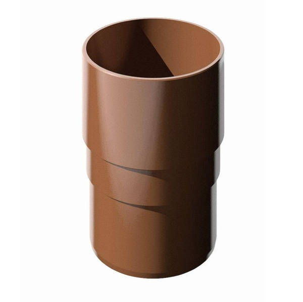 Муфта трубы POLIVENT ПВХ, коричневый (100шт/кор)  в #REGION_NAME_DECLINE_PP# - изображение Изображение: муфта трубы polivent пвх, коричневый (100шт/кор)  в #REGION_NAME_DECLINE_PP#