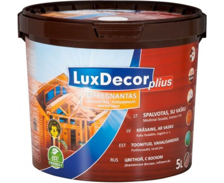 Изображение: пропитка декоративная для дерева luxdecor  1л. бесцветный в Минске