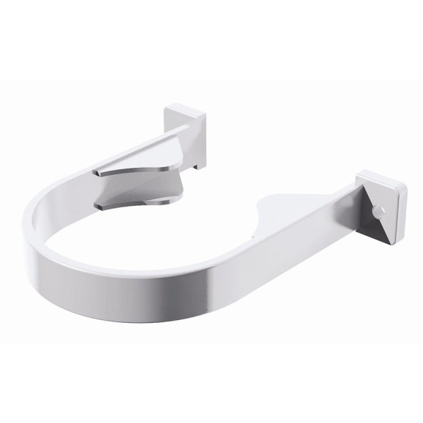 Хомут трубы ТН ПВХ, белый (350шт/кор)   в Минске - изображение Изображение: хомут трубы тн пвх, белый (350шт/кор)   в Минске