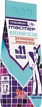 Состав клеевой Тайфун-Мастер № 11 белый повышенной фиксации (5кг) в Полоцке - картинка Картинка: состав клеевой тайфун-мастер № 11 белый повышенной фиксации (5кг) в Полоцке