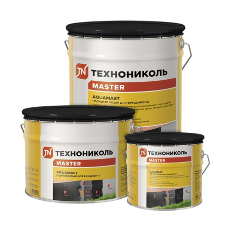 Изображение: мастика битумная холодная aquamast  ведро 10кг  в Минске