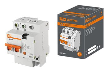 Картинка: автоматы дифференциальные  ад -2 2р 40а tdm 30мa в Минске