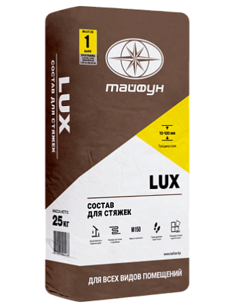 Смесь для стяжек цементная "Люкс" меш25кг в Минске - изображение Изображение: смесь для стяжек цементная "люкс" меш25кг в Минске