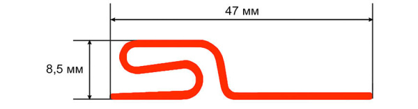 Профиль стартовый ТН ОПТИМА, жасмин, 3м в Минске - изображение Изображение: профиль стартовый тн оптима, жасмин, 3м в Минске