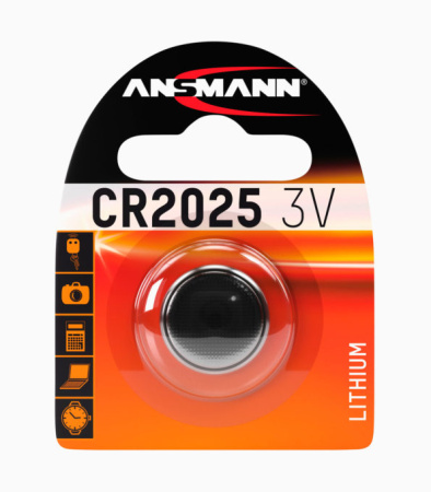 Батарейка ANSMANN-Lithium Coin Cell (3V)  CR2025/1 per blister  в Минске - изображение Изображение: батарейка ansmann-lithium coin cell (3v)  cr2025/1 per blister  в Минске