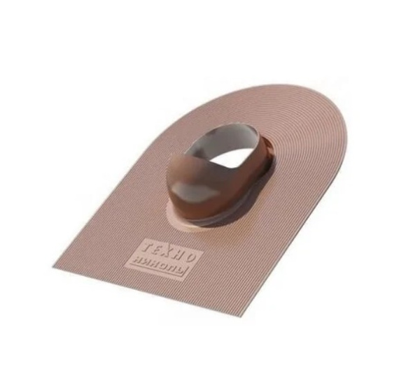 Изображение: проходной элемент технониколь (шинглас), коричневый в #REGION_NAME_DECLINE_PP#