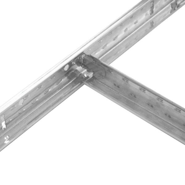 Т-профиль 24х28х1200 белый