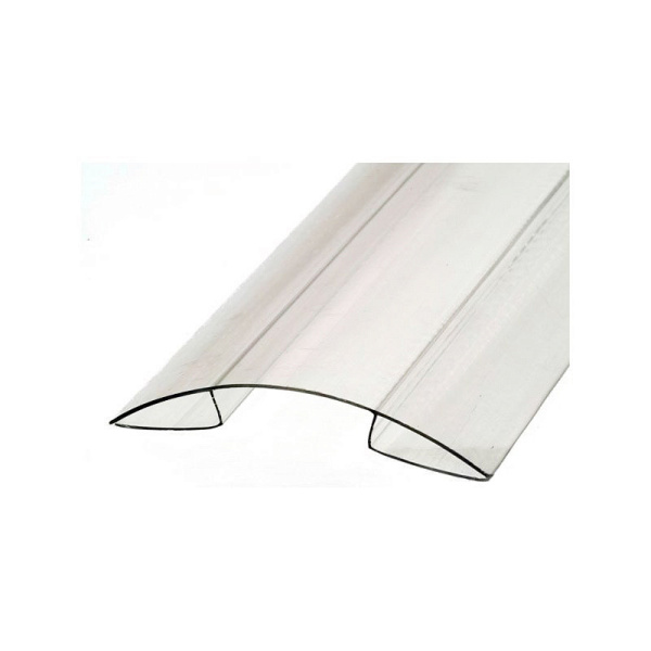 Профиль коньковый 6-8 мм (прозрачный), РФ