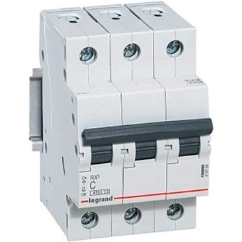 Картинка: выключатель авт. rx3 3p c 25a 4,5ка 3m   т.м.legrand в Минске