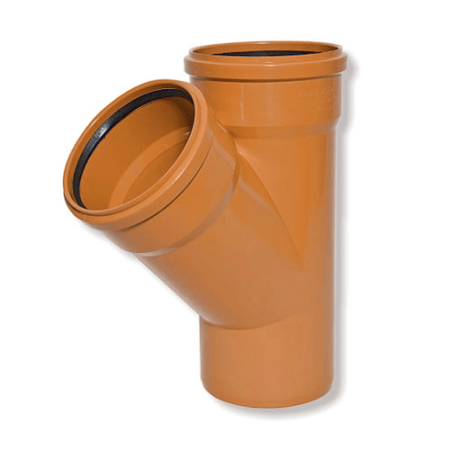 Изображение: тройник канализационный наруж. пп 110х110х67° armakan в Минске