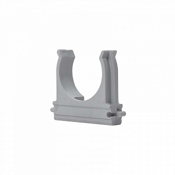 Картинка: крепеж-клипса для трубы 40мм (пласт)  т.м.кабельмаркет в Минске