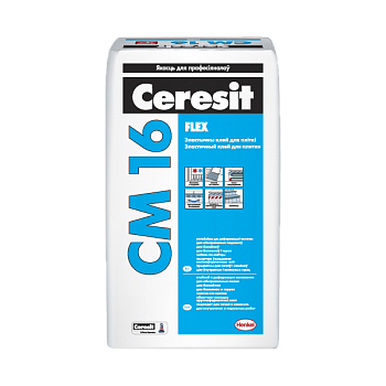 Смесь сухая облицовочная Ceresit CM16 (эластичная для дефор..осн.) 5кг, код ОКП РБ 23.64.10 в Полоцке - картинка Картинка: смесь сухая облицовочная ceresit cm16 (эластичная для дефор..осн.) 5кг, код окп рб 23.64.10 в Полоцке