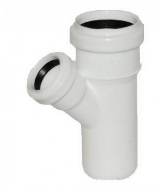 Тройник кан. ПП 50х32х45 (белый) ARMAKAN в Минске - изображение Изображение: тройник кан. пп 50х32х45 (белый) armakan в Минске