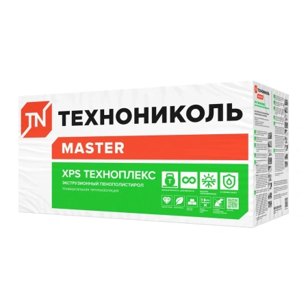 Изображение: экструзионный пенополистирол техноплекс 1200х600х20  в Минске